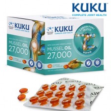 초록입홍합오일 27000mg 120캡슐 - KUKU 신제품